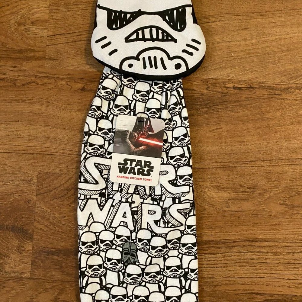 Star Wars  Stormtrooper Hanging Kitchen Towel  NEW